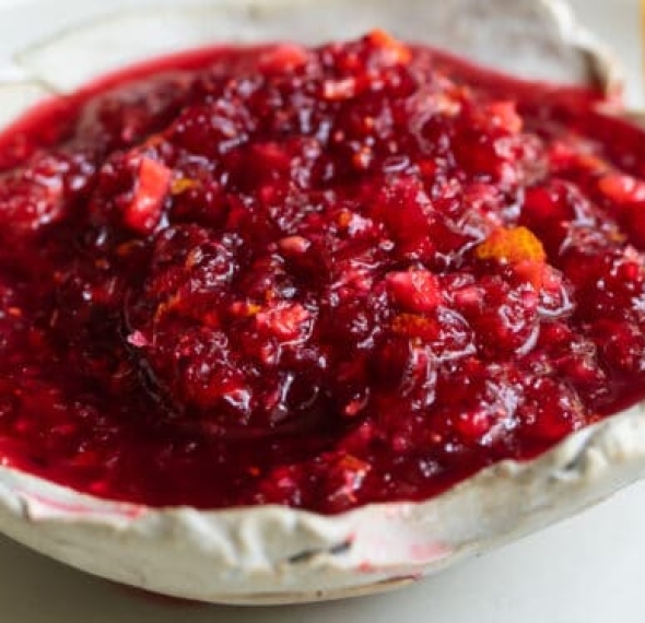 CRANBERRY ORANGE RELISH 2/8 LB.